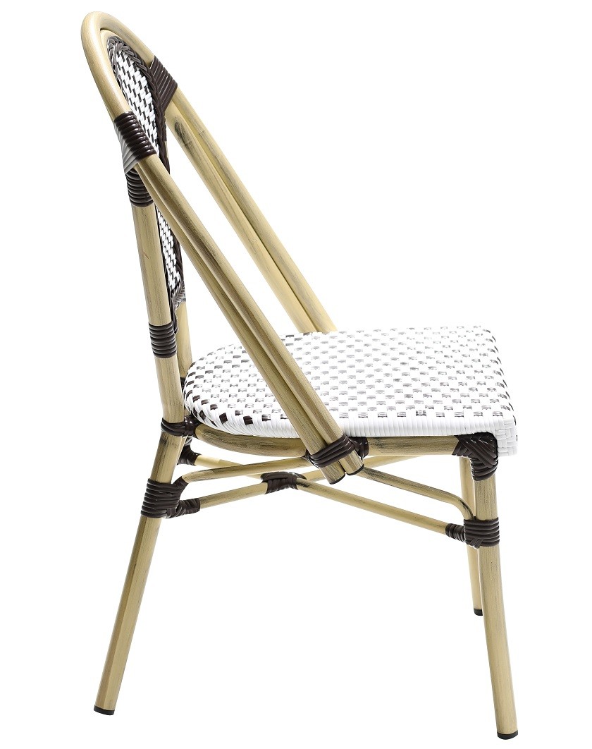 Silla PARIS, apilable, aluminio — imagen 4