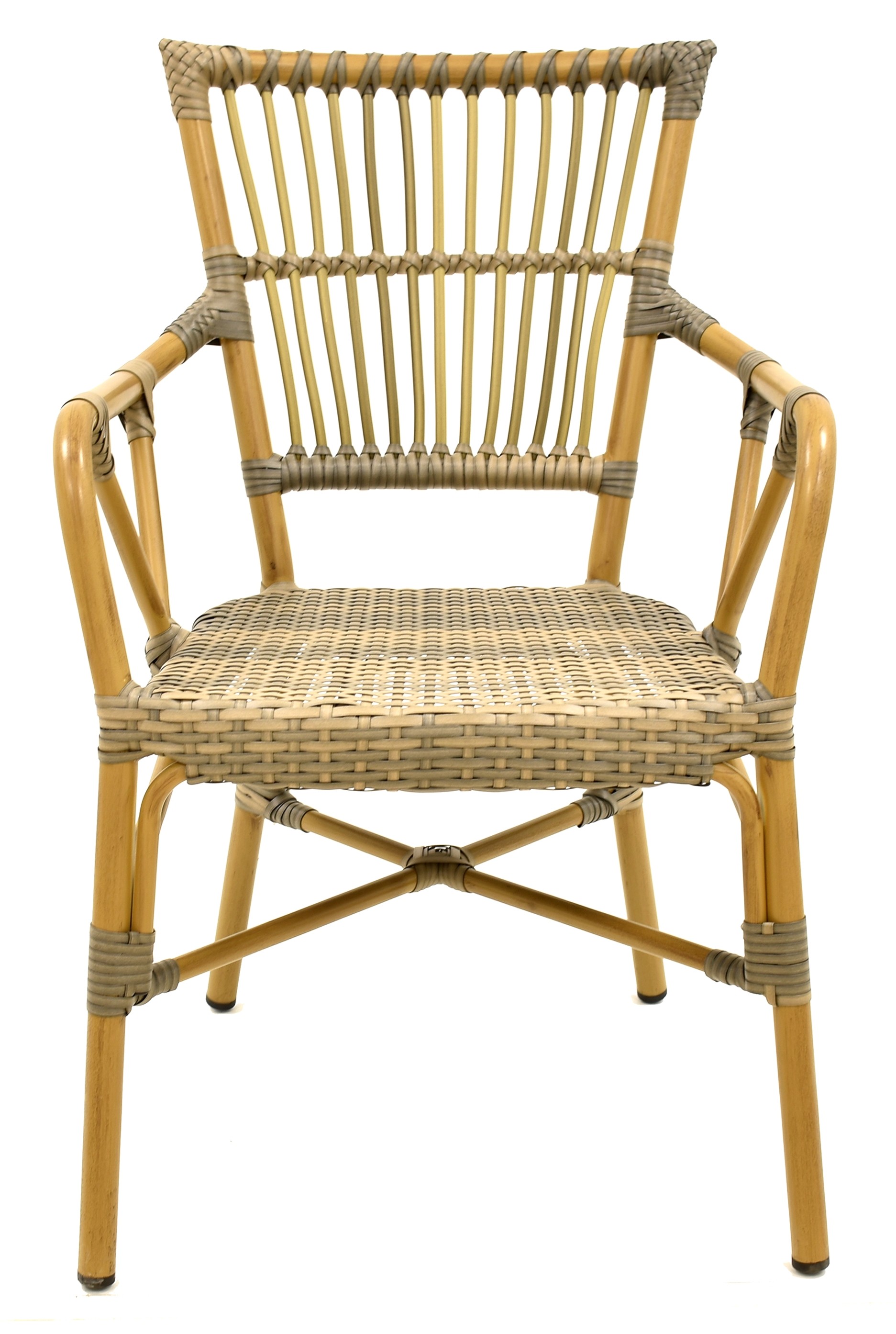 Sillón PAROS, apilable, aluminio — imagen 3