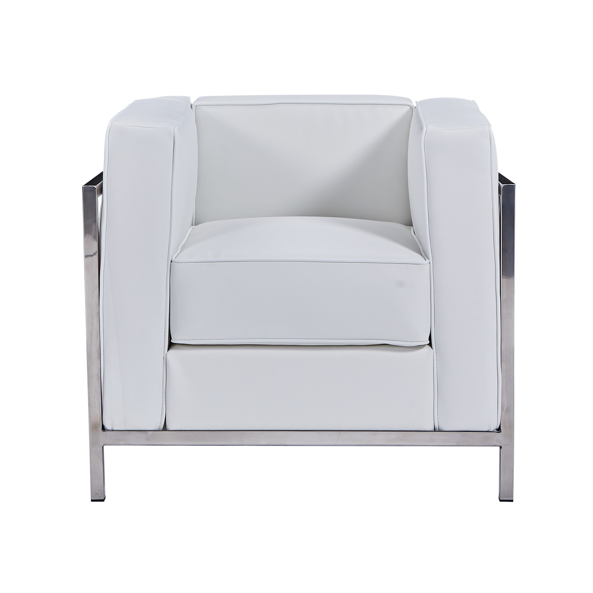 Sillón LOBBY, acero inoxidable — imagen 3