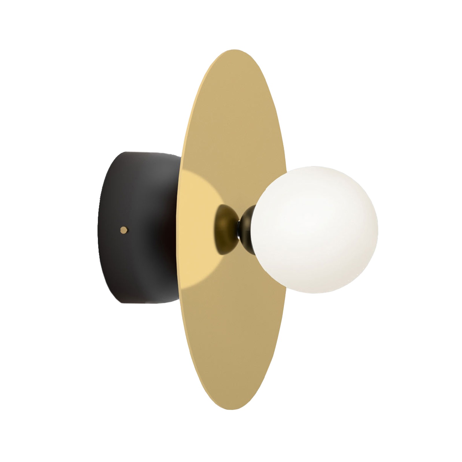 Aplique GRUND, metal dorado y negro — imagen 2