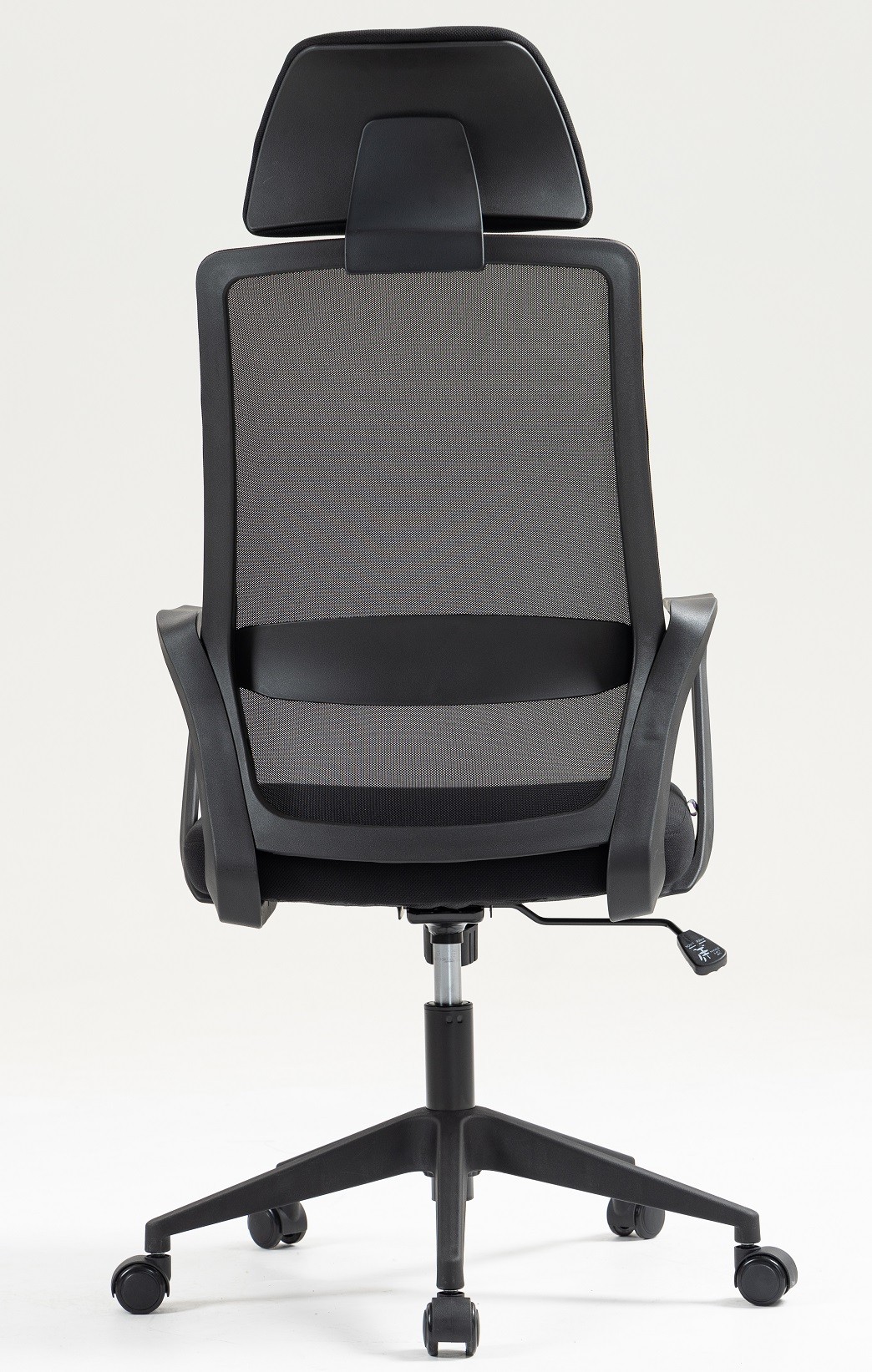 Sillón de oficina MARIO, alto, negro — imagen 5