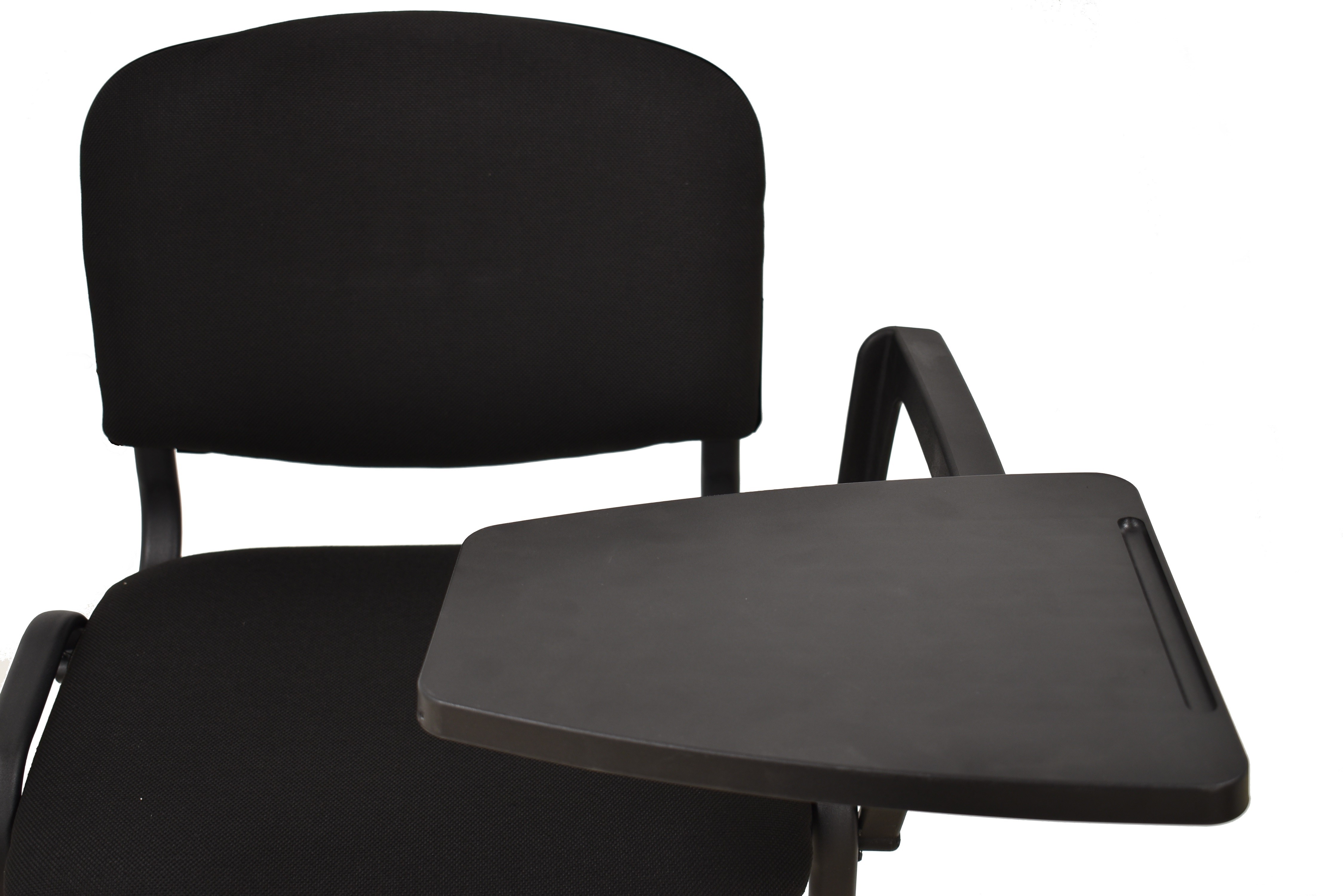 Silla NIZA NEW AM, brazo pala a izquierda, chasis negro — imagen 4