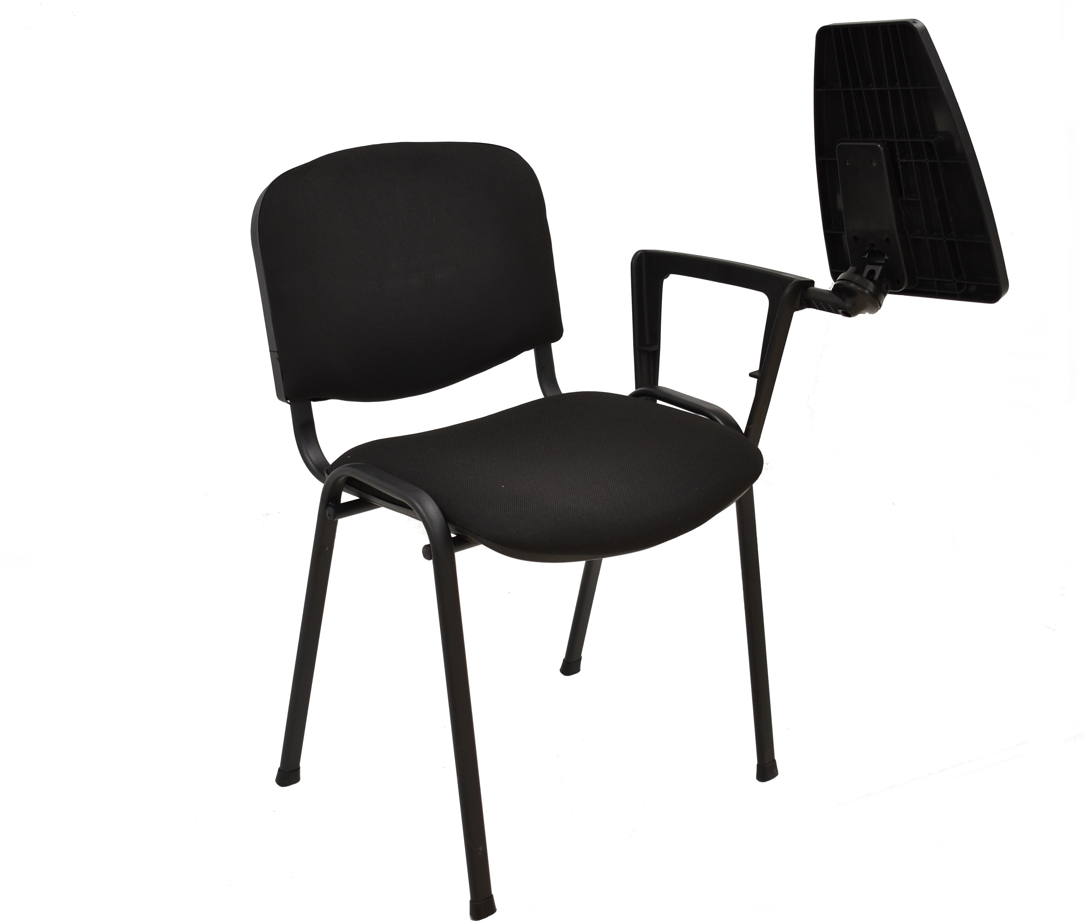 Silla NIZA NEW AM, brazo pala a izquierda, chasis negro — imagen 5