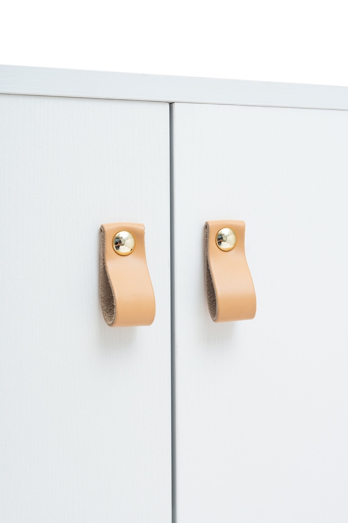 APARADOR ANZIO 3 PUERTAS TIRADOR PU - 4