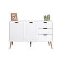 APARADOR FIANO 3 CAJONES 2 PUERTAS - 6