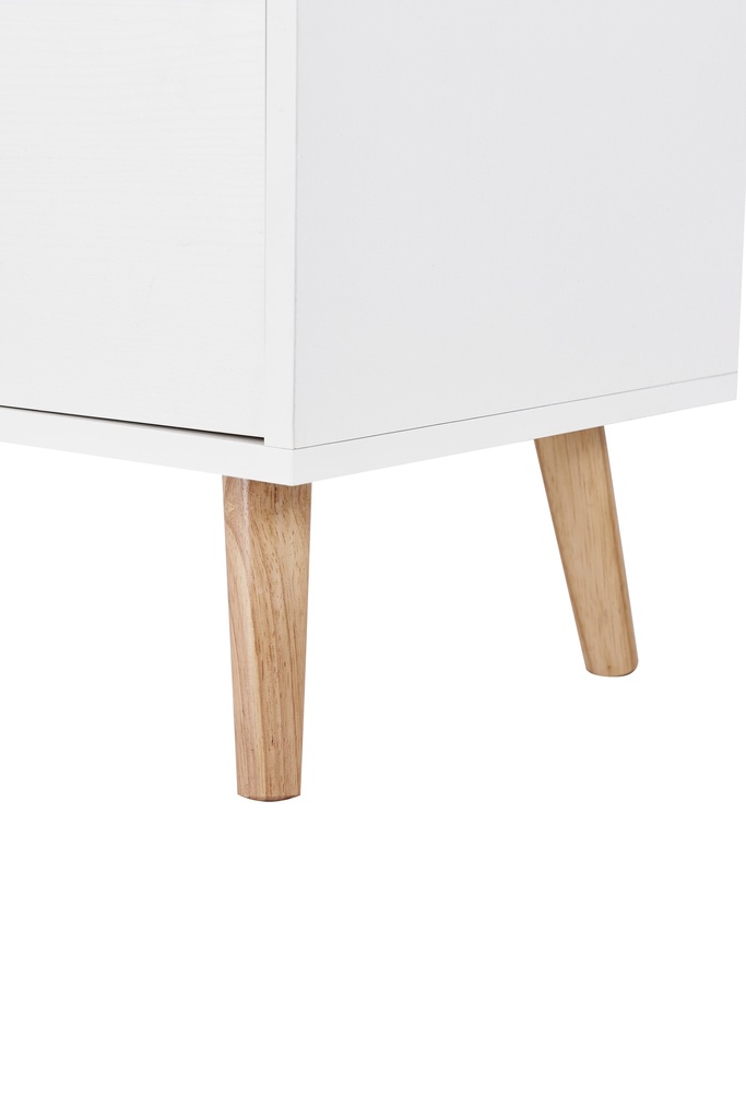 CÓMODA FIANO BLANCA 5 CAJONES - 5