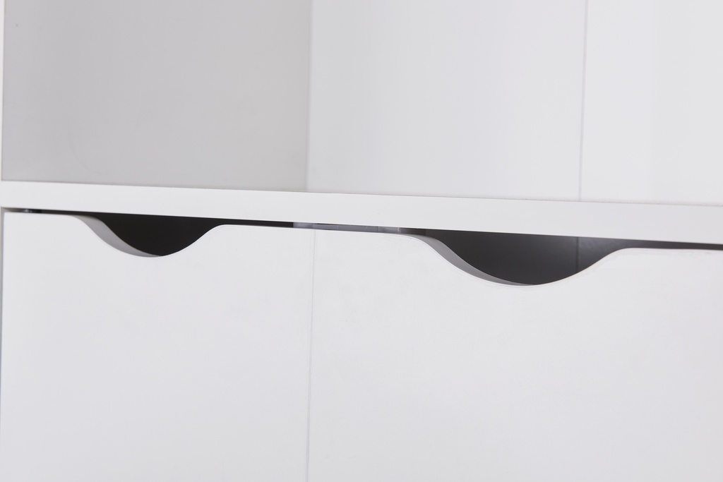 ESTANTERIA FIANO BLANCA 2 PUERTAS - 4