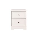 MESITA OTTAVIA 2 CAJONES BLANCA - 3