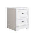 MESITA OTTAVIA 2 CAJONES BLANCA - 5