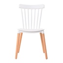 PACK 4 SILLAS ALNA BLANCA - 6