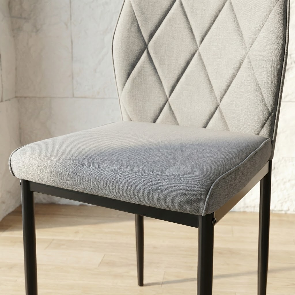 PACK 4 SILLAS AMBLER GRIS CENIZA - 5