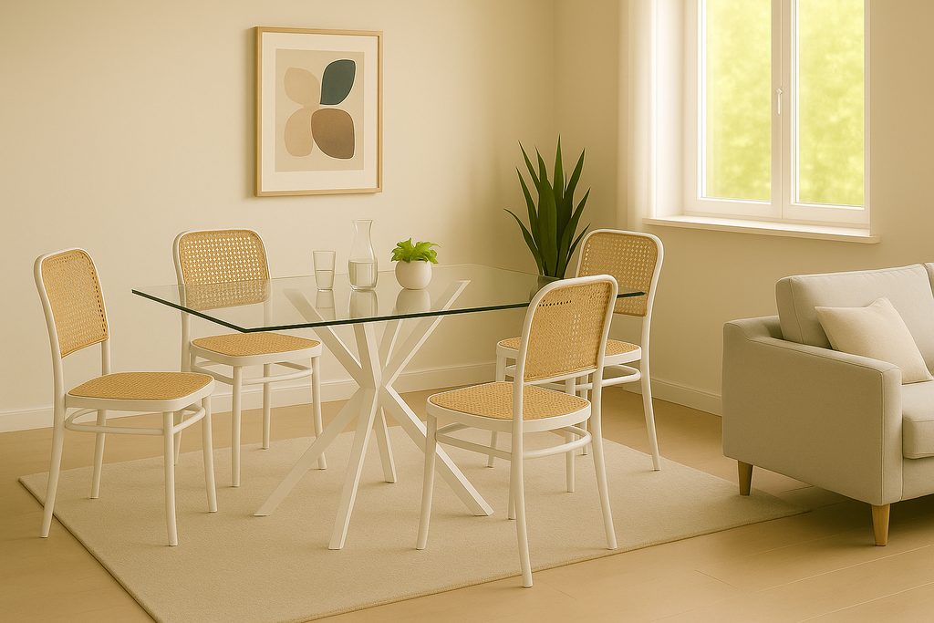 PACK 4 SILLAS DREXEL BLANCA - 3