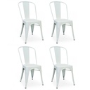 PACK 4 SILLAS LINX BLANCO MATE - 2