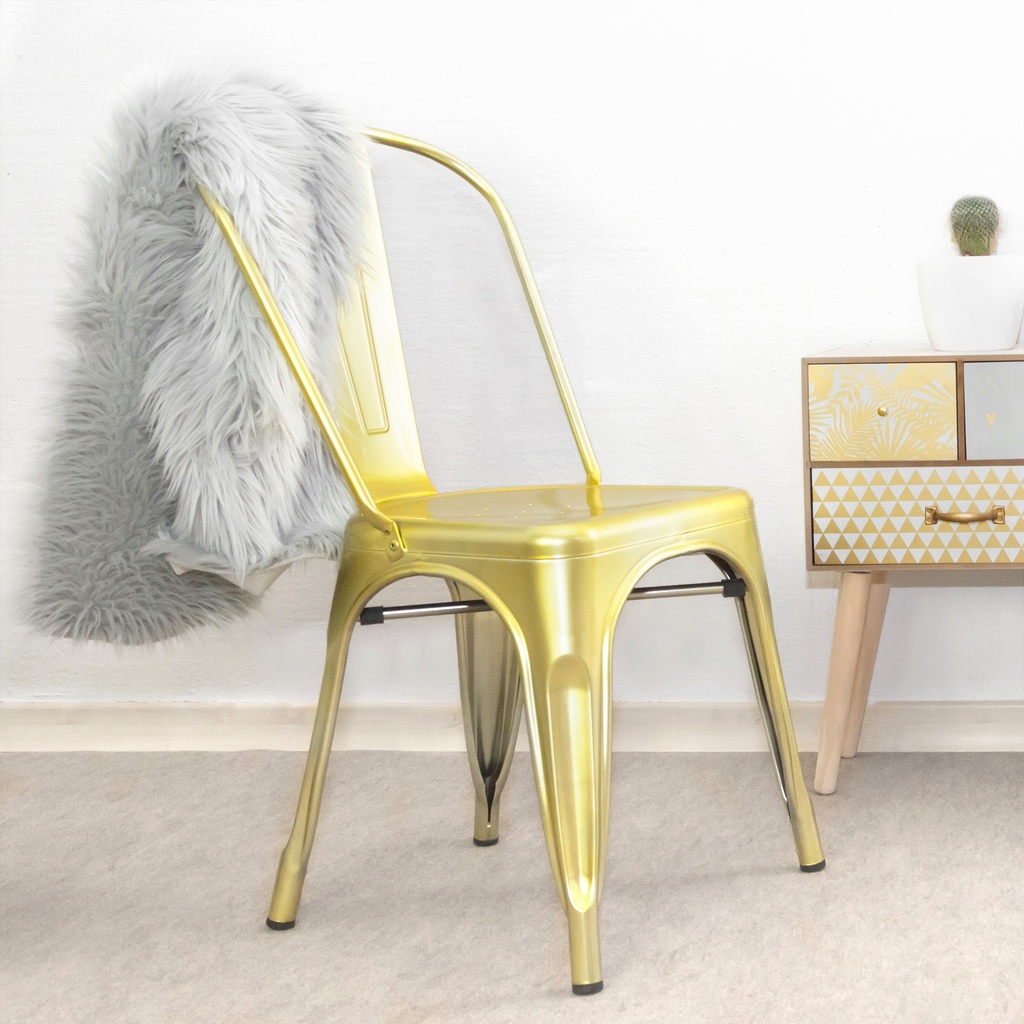 PACK 4 SILLAS LINX LUXE DORADAS - 5