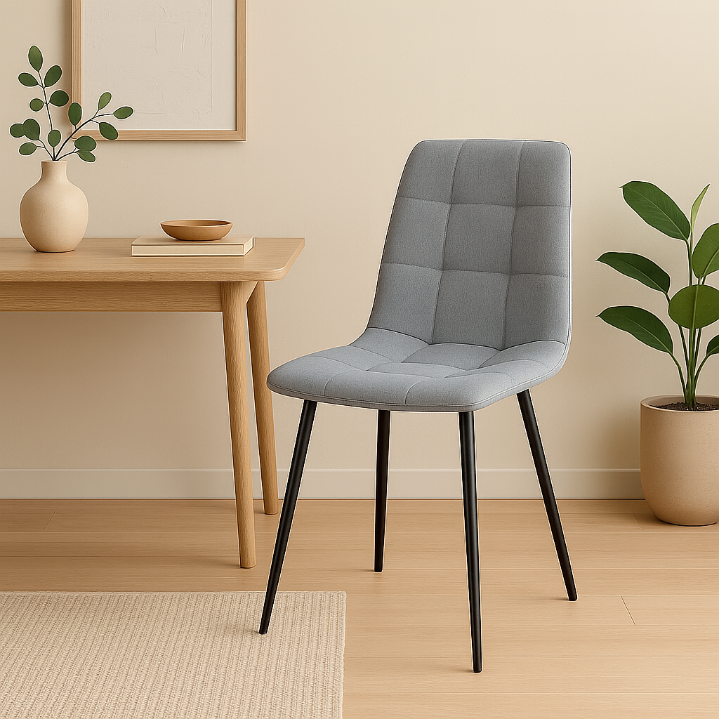 PACK 4 SILLAS PORTLAND GRIS CENIZA - 2