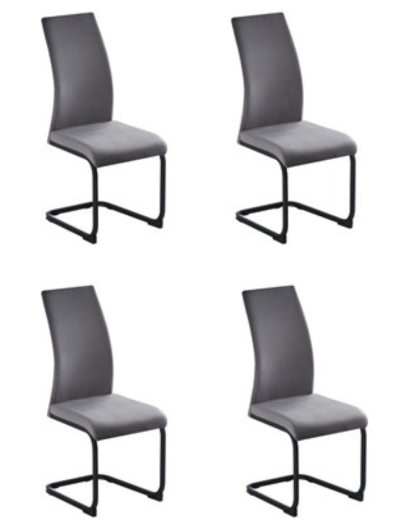 PACK 4 SILLAS TACOMA GRIS CENIZA - 3
