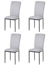 PACK 4 SILLAS TRENTON GRIS CENIZA - 2