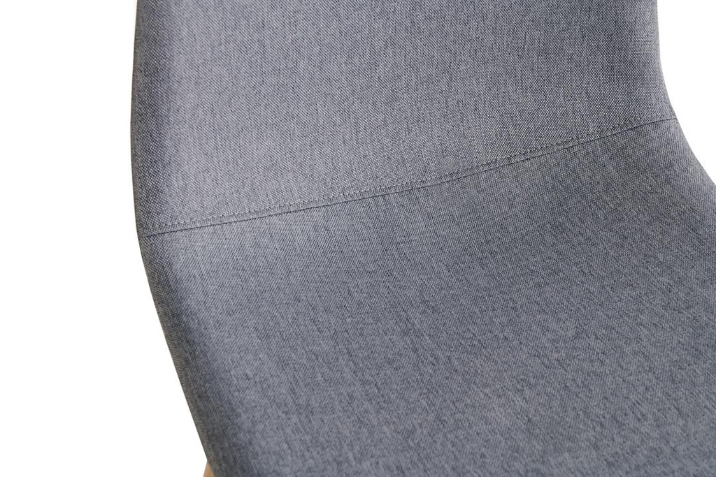 PACK DE 4 SILLAS JAMES GRIS ACERO ASERRADAS - 6