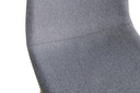 PACK DE 4 SILLAS JAMES GRIS ACERO ASERRADAS - 6