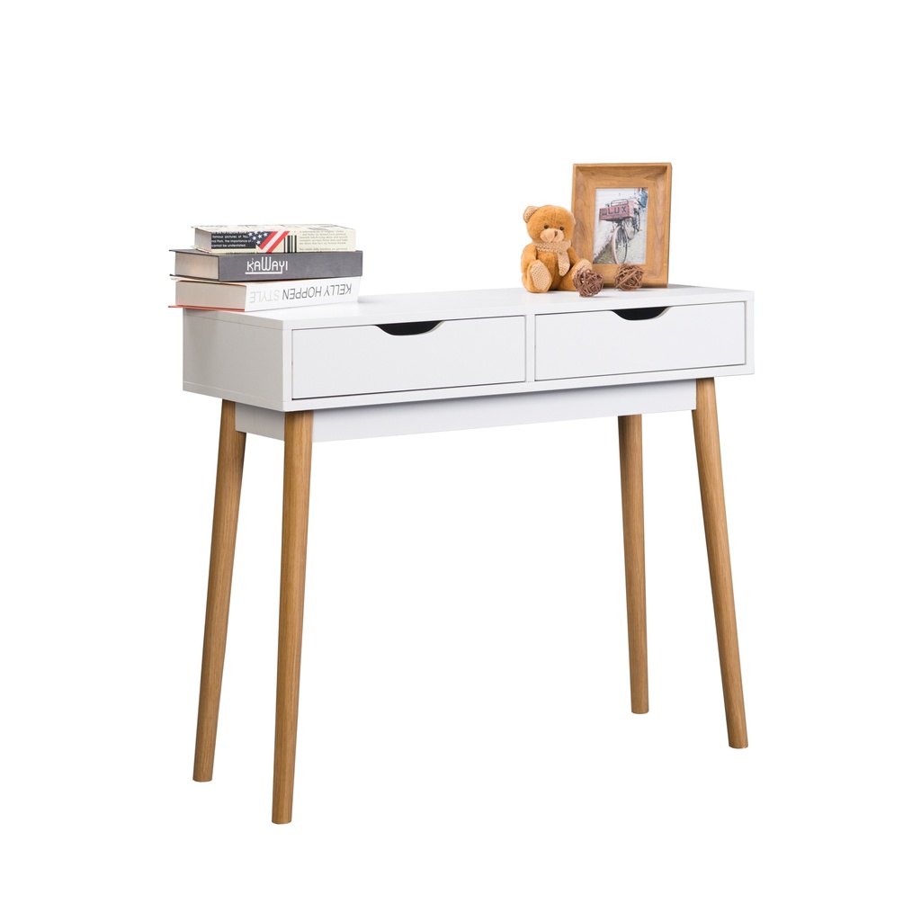 RECIBIDOR FIANO 2 CAJONES BLANCO - 6