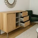 APARADOR SFORZA ROBLE NATURAL - 2