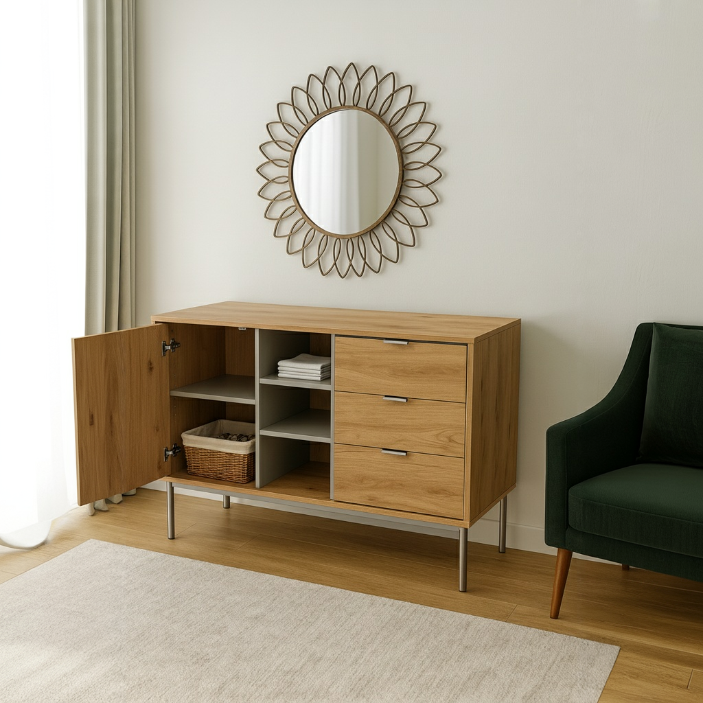 APARADOR SFORZA ROBLE NATURAL - 3