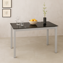 MESA BISBE EXTENSIBLE NEGRA CHASIS GRIS - 2