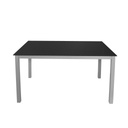 MESA CADELL FIJA 140 GRIS TAPA NEGRA - 3