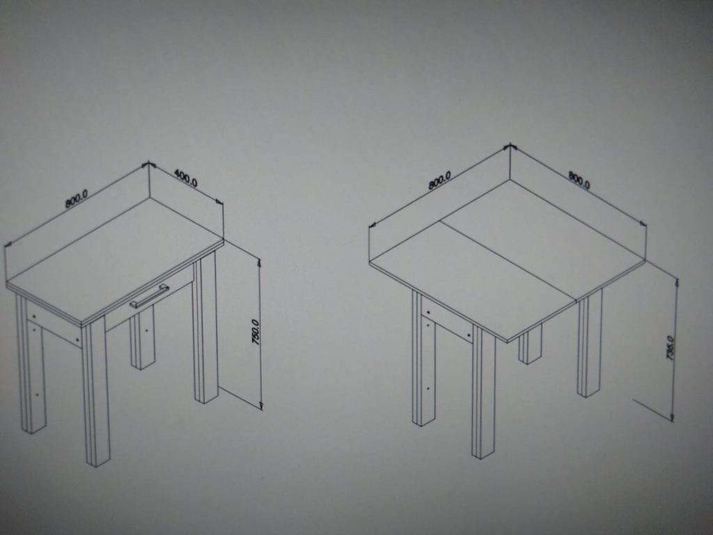 MESA COCINA SENDAI - 5