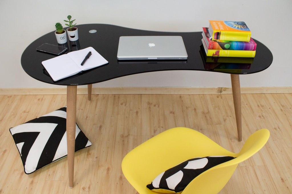 MESA ESCRITORIO SKAT NEGRO - 4