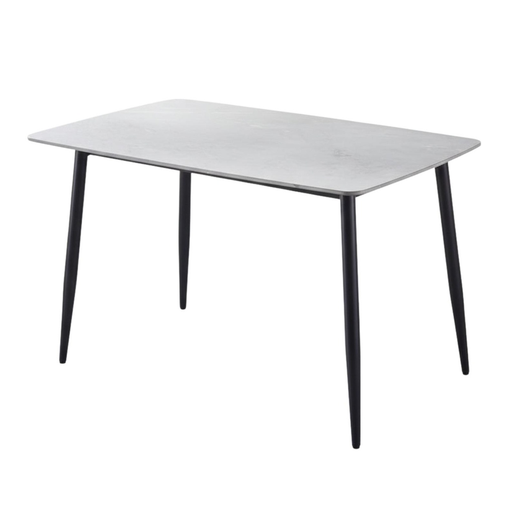 MESA FIJA PIMER PORCELANICO PATAS NEGRAS - 2