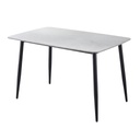 MESA FIJA PIMER PORCELANICO PATAS NEGRAS - 2