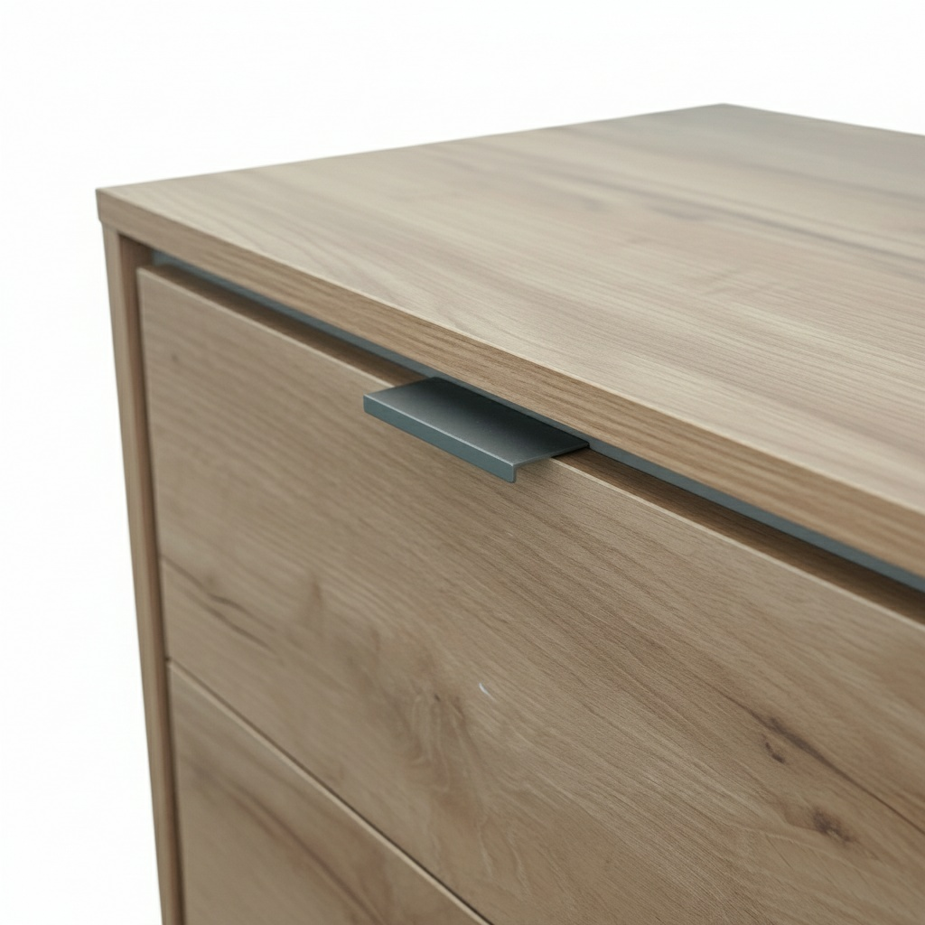 MESITA 2 CAJONES  SFORZA ROBLE NATURAL - 3