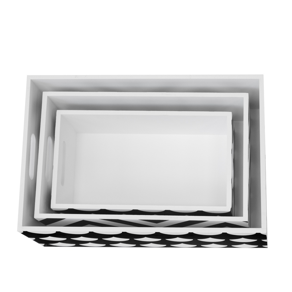 SET 3 CAJAS MADERA PATTERN - 3