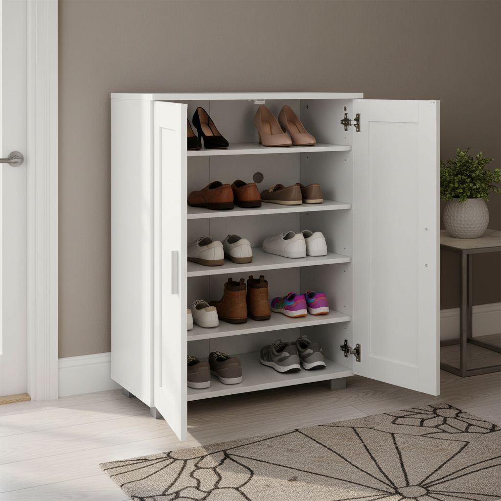 ZAPATERO BLANCO NÁPOLES 2 PUERTAS - 3