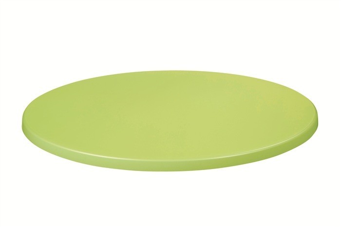 Tablero de mesa Topalit, VERDE LIMA 408, 70 cms de diámetro*.