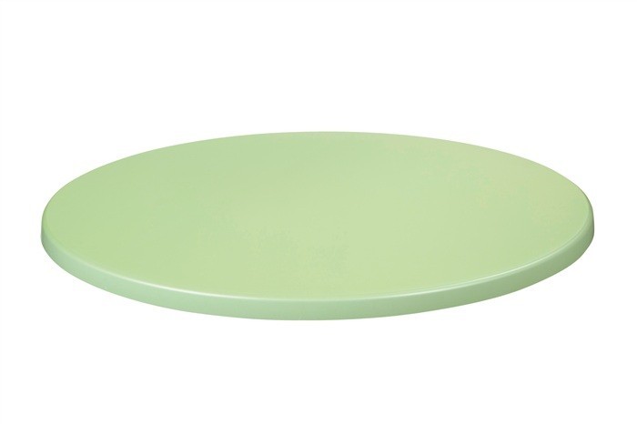 Tablero de mesa Topalit, VERDE 405, 70 cms de diámetro*.