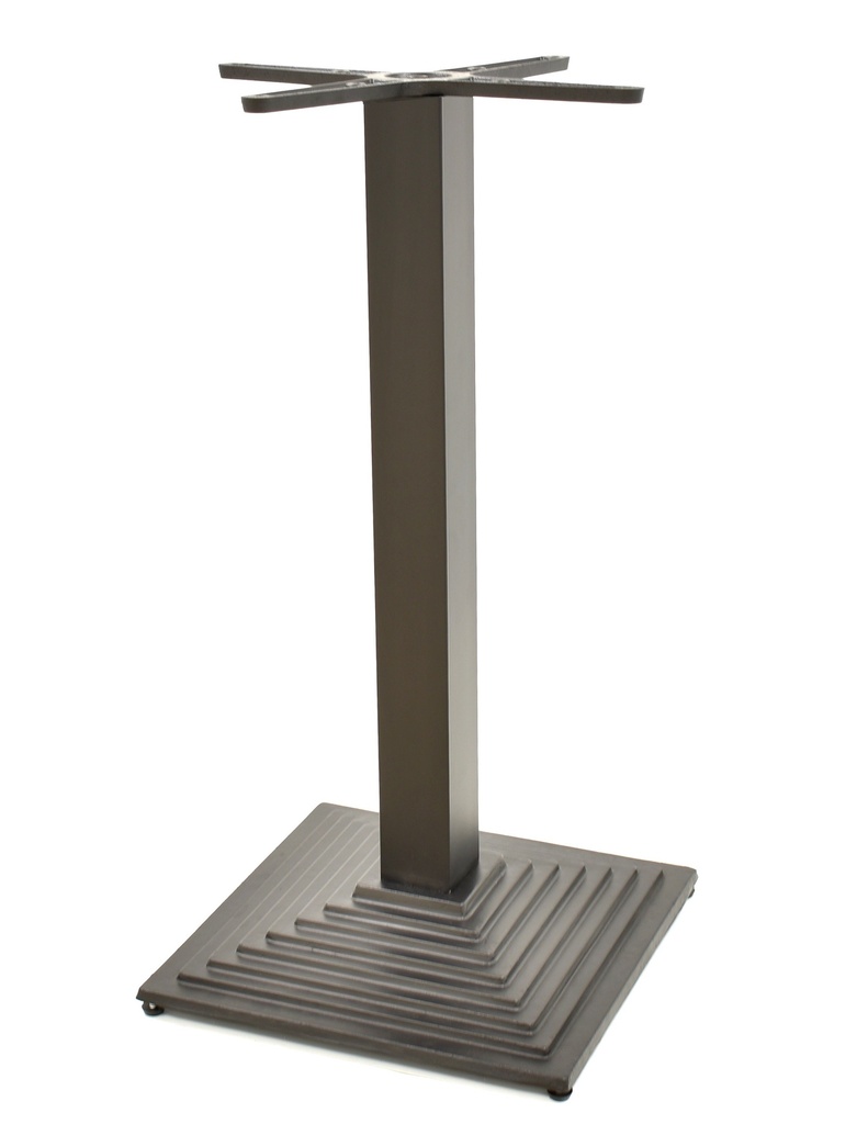 Base de mesa ELBA, negra, base de 44x44 cms, altura 72 cms