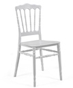 Silla WEDDING, apilable, polipropileno blanco