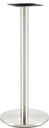 Base de mesa BENAGIL, alta, acero inoxidable, base 45 cms de diámetro, altura 110 cms