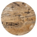 Tablero de mesa Werzalit SM, EX WORKS 122, 60 cms de diámetro*.