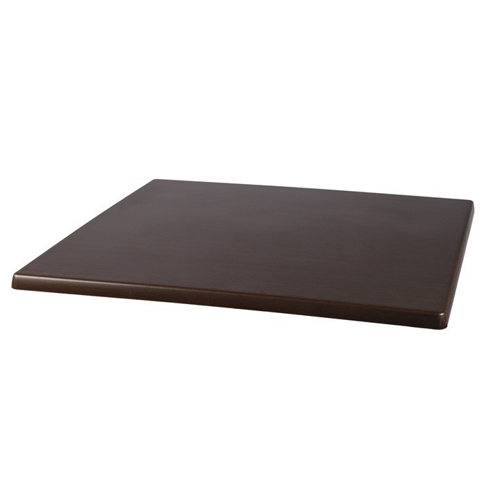 Tablero de mesa Werzalit-Sm, WENGUÉ 103, 60 x 60 cms*