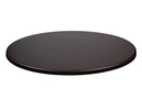 Tablero de mesa Werzalit-Sm, WENGUÉ 103, 70 cms de diámetro*.