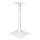 Base de mesa BEVERLY BL110, alta, tubo cuadrado, blanca, base de 45 x 45 cms, altura 110 cms