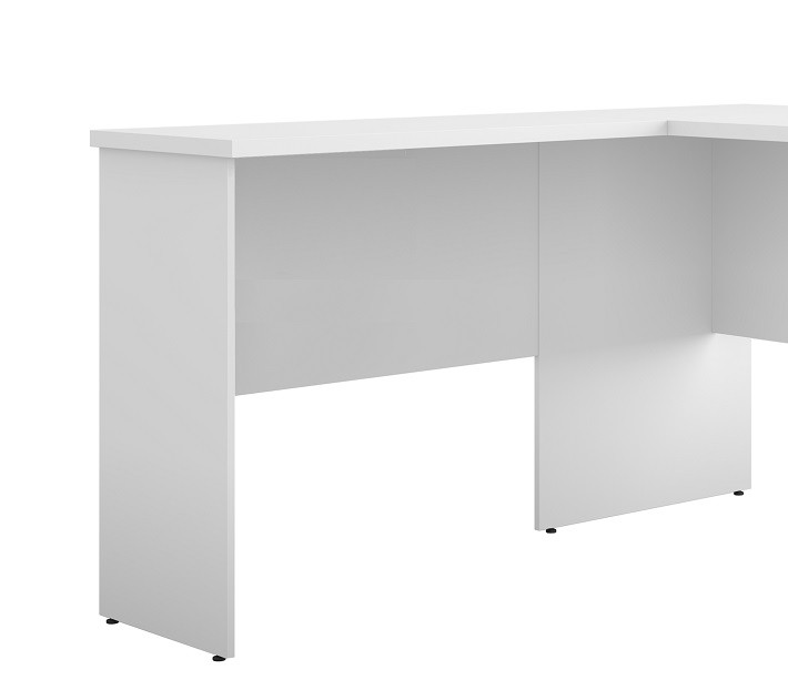 Mesa auxiliar ECO, bilaminado color platino, 90 x 40 cms