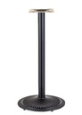 Base de mesa ARNO NEW, alta, negra, 45 cms de diámetro, altura 110 cms