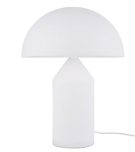 Lámpara MACAO H37, sobremesa, metal, blanca