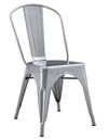 Silla TOL EK LIMITED, acero, gris plata