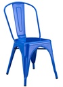 Silla TOL EK LIMITED, acero, azul