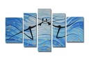 Cuadro moderno HOP, set de 5